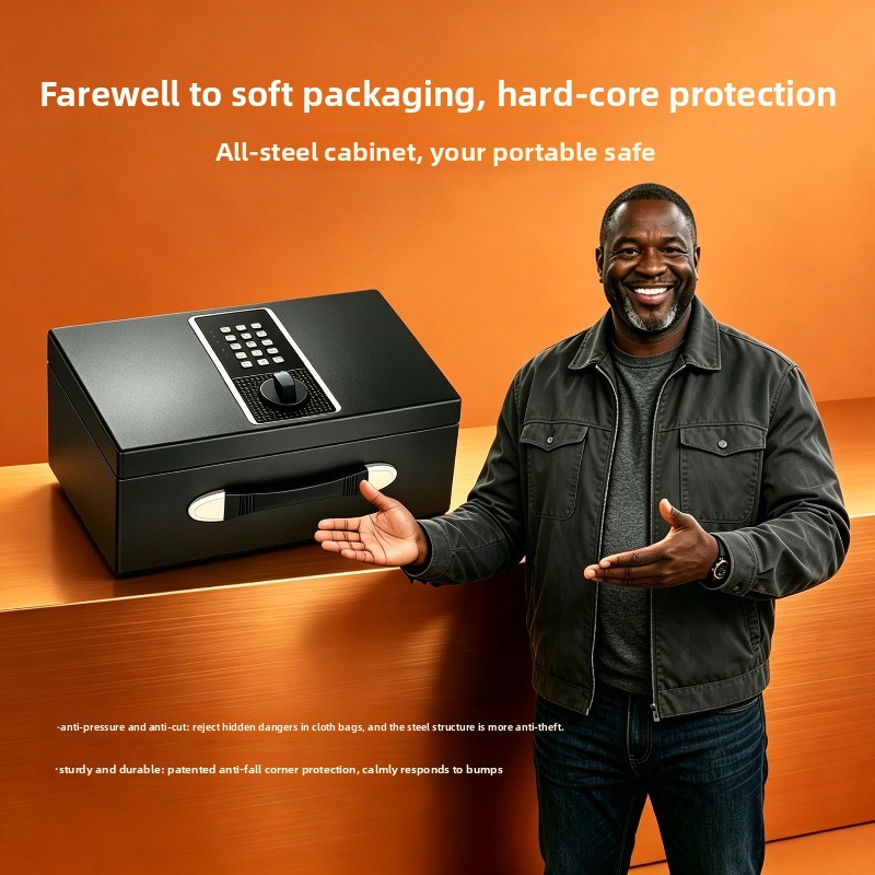 Electronics Home Gadgets - Electronic Password Fireproof Waterproof Shockproof Safe