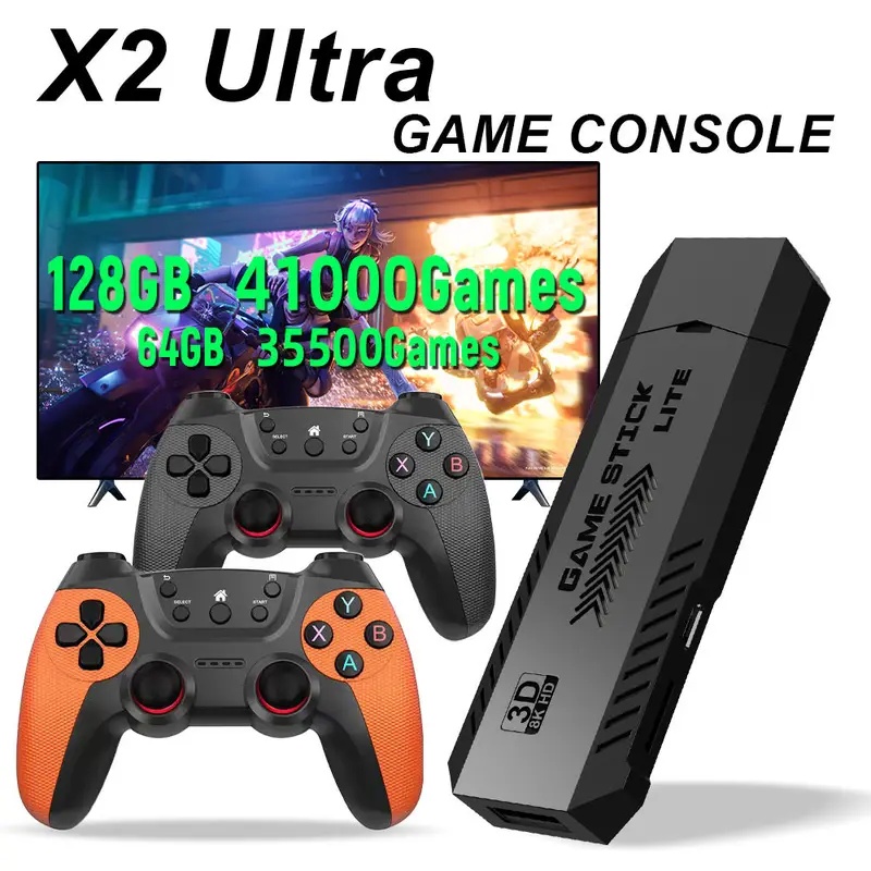 Retro Game Controller Usb - X2 Ultra Pro Retro Game Stick