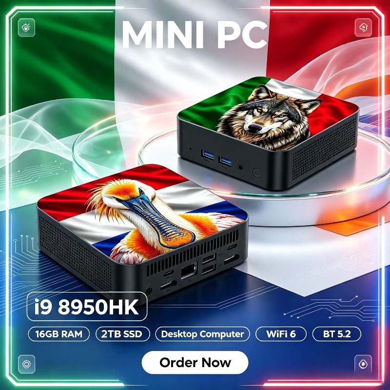 Mini Pc Windows - 2026 Intel i9 8950HK Mini PC