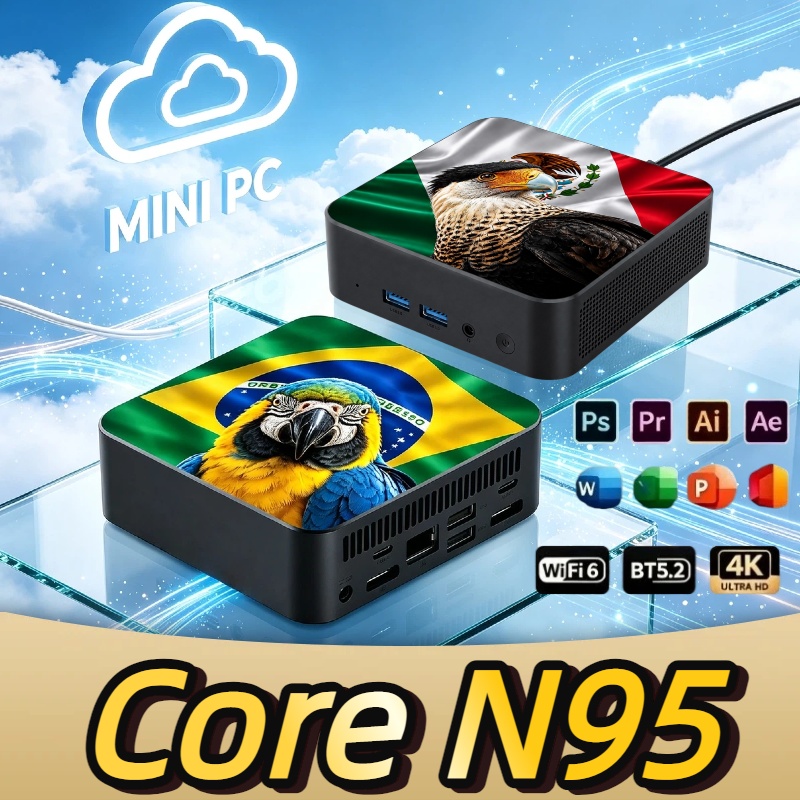 Mini Pc Windows - New 2026 Mexico Brazil Flag HighPerformance