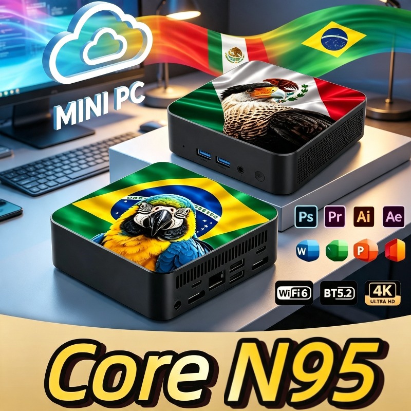 Mini Pc Windows - 2026 New Mexico Brazil Flag HighPerformance