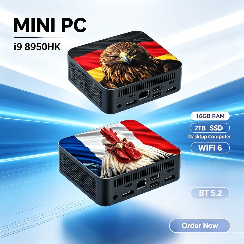 Mini Pc Windows - Intel i9 8950HK 2026 Mini Desktop