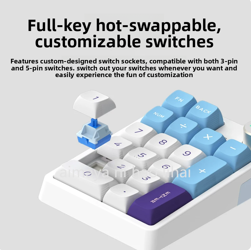 Kzzi K20 Mini Keypad Three Mod - đánh giá và giá Wireless Keyboard Mini
