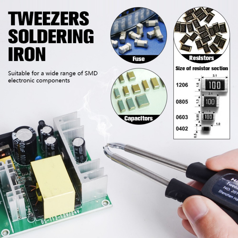 T12 Soldering Tweezer Handle – - đánh giá và giá Useful Electronic Gadgets
