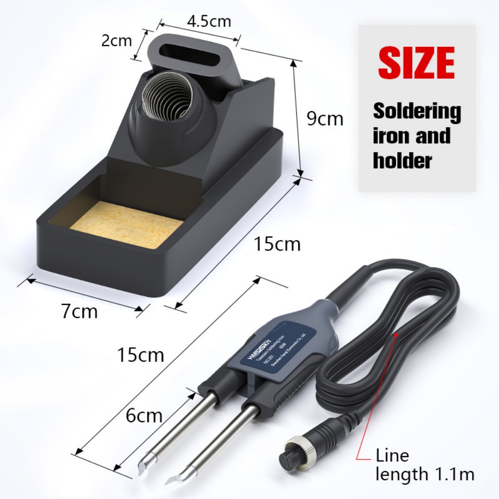 T12 Soldering Tweezer Handle – - đánh giá và giá Useful Electronic Gadgets