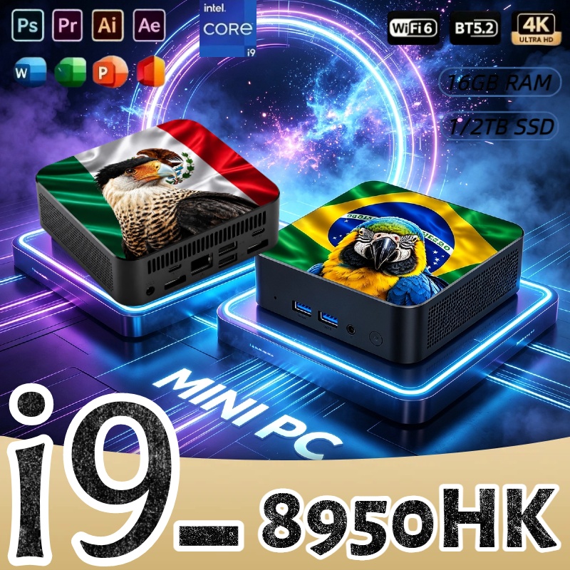 Mini PC Core i9-8950HK 16GB RA - đánh giá và giá Mini Pc Windows