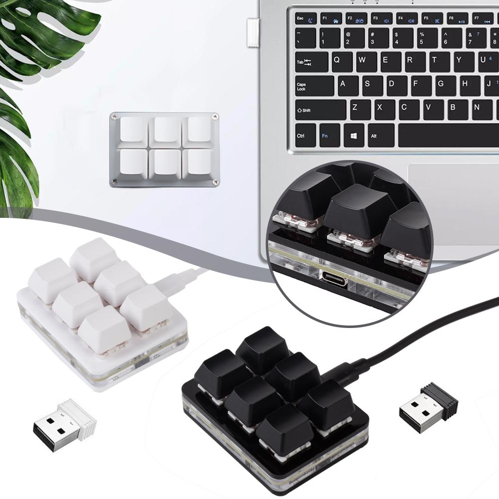 Mini 6 Keys Keyboard Bluetooth - đánh giá và giá Wireless Keyboard Mini
