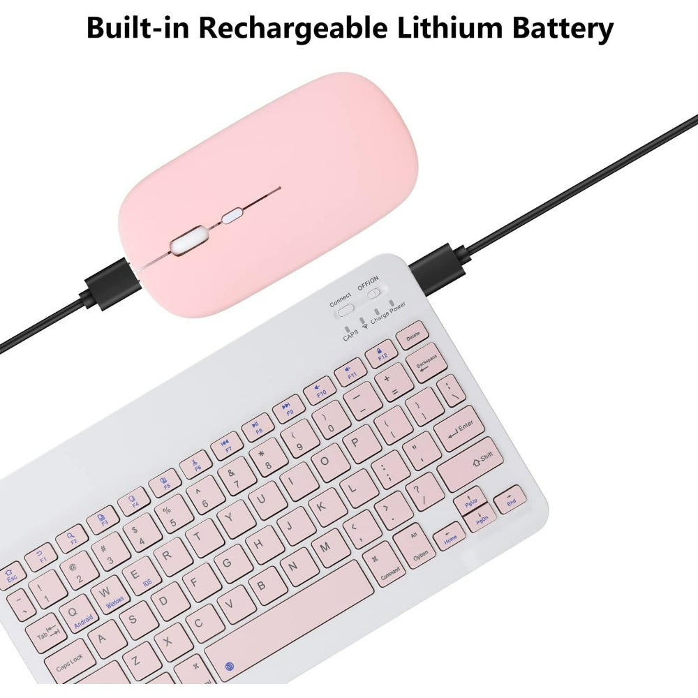 10 lnch Wireless  Bluetooth Mi - đánh giá và giá Wireless Keyboard Mini