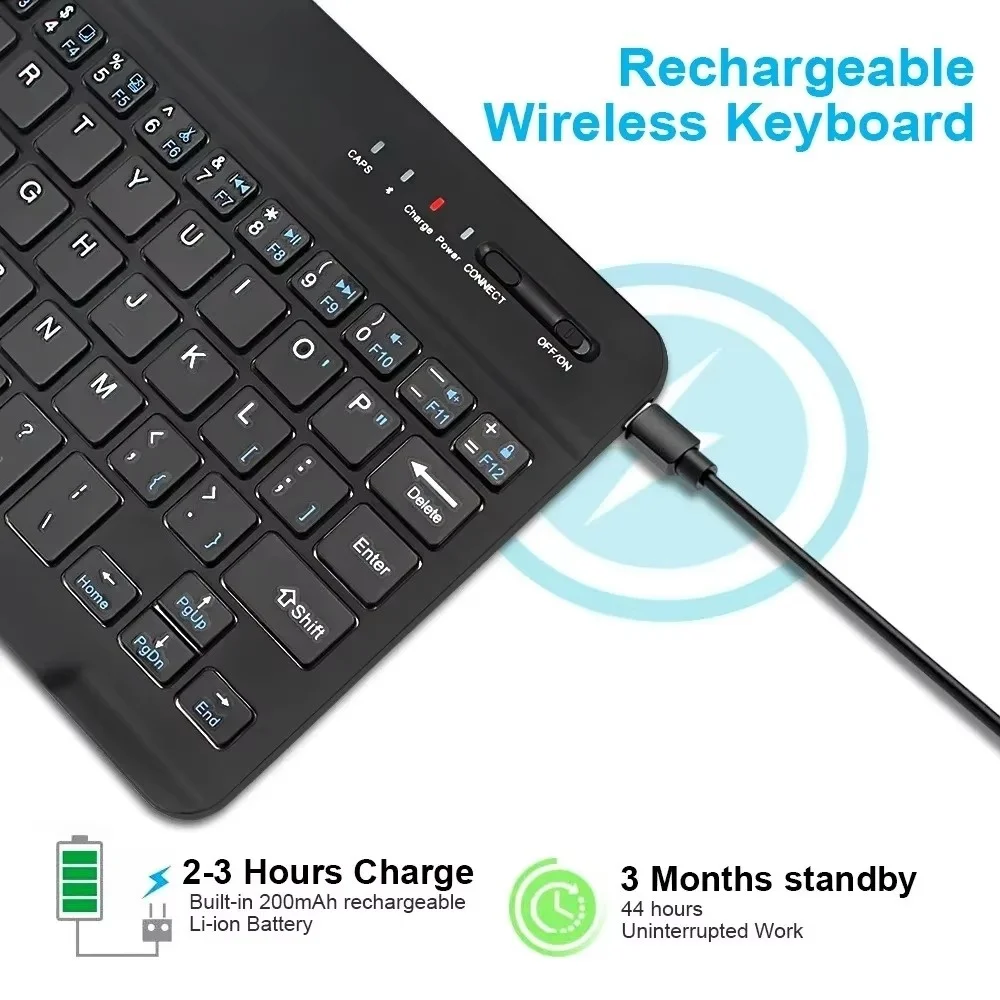 Bluetooth Keyboard for iPad 10 - đánh giá và giá Wireless Keyboard Mini