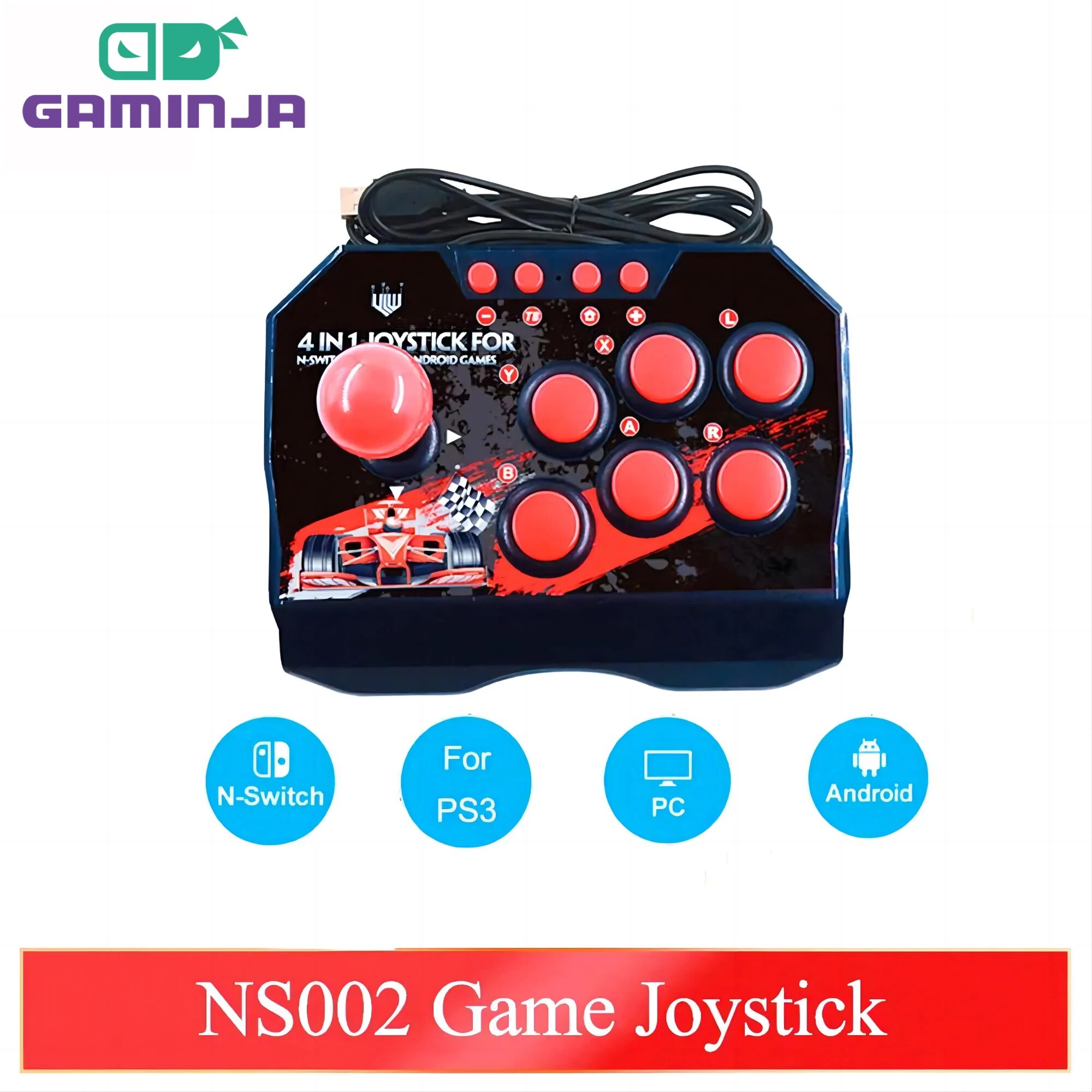 GAMINJA NS002 4 In 1 Retro Arc - đánh giá và giá Retro Game Controller Usb