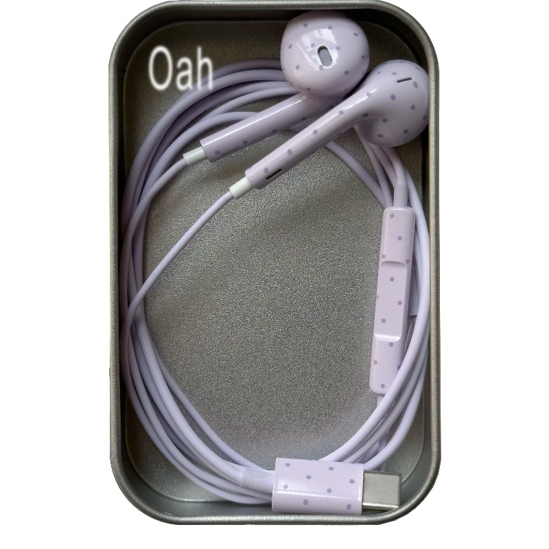 Oah Polka Dot Wired Earphones  - đánh giá và giá Electronic Gift