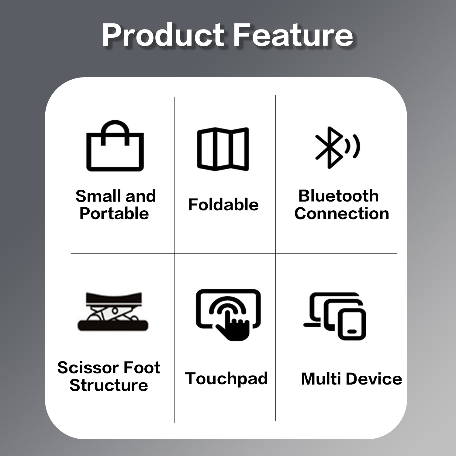Jomaa mini Portable smartphone - đánh giá và giá Wireless Keyboard Mini