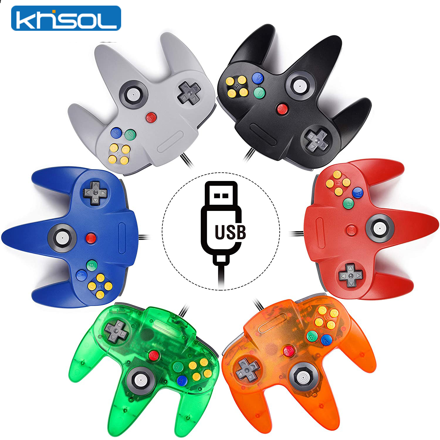 N64 Controller Classic USB Wir - đánh giá và giá Retro Game Controller Usb