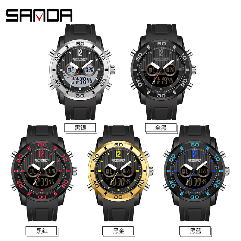 SANDA Electronic Watch Men's S - đánh giá và giá Electronic Gift