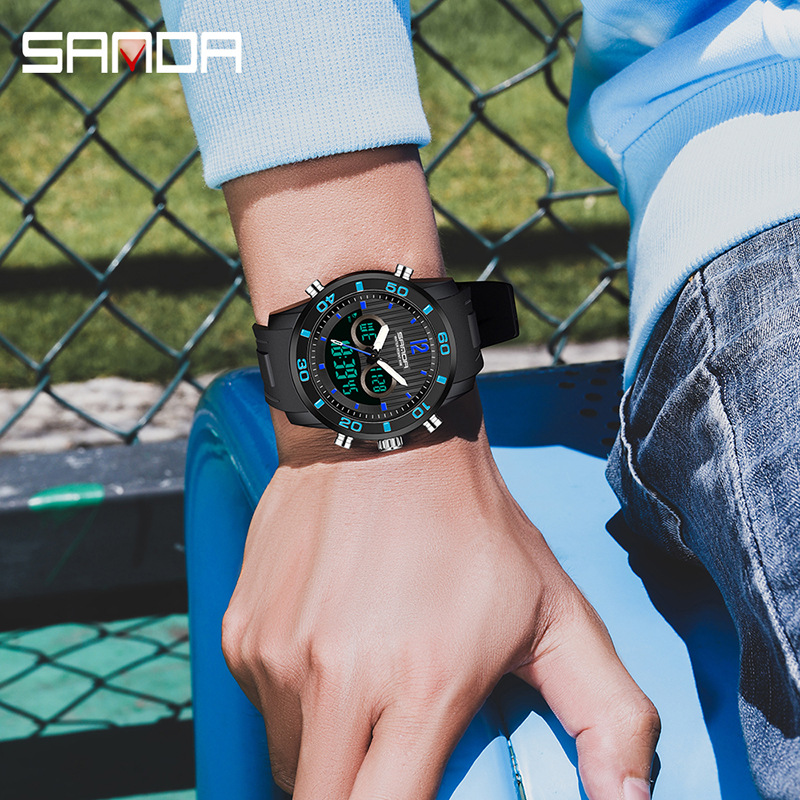 SANDA Electronic Watch Men's S - đánh giá và giá Electronic Gift