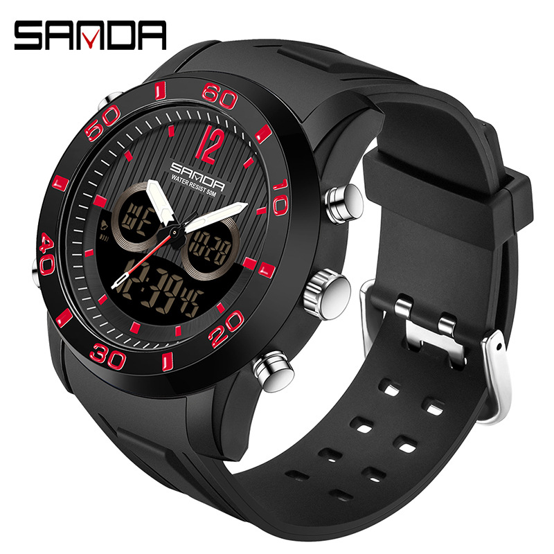 SANDA Electronic Watch Men's S - đánh giá và giá Electronic Gift